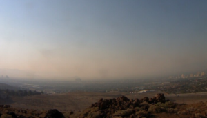 Poor air quality in Washoe County