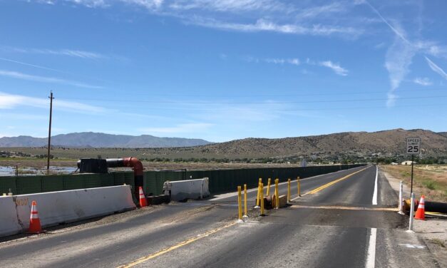 Washoe County to remove Swan Lake flood barriers and begin restoration along Lemmon Drive