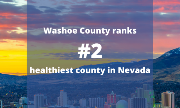 Washoe County ranked 2nd in Nevada for Health Rankings