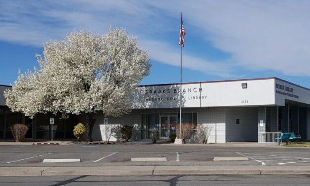 Washoe County Library announces the grand reopening of the Sparks Library