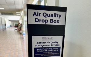 air quality drop box at the county complex 1001 east ninth street reno, nevada