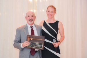 Marc Picker with award