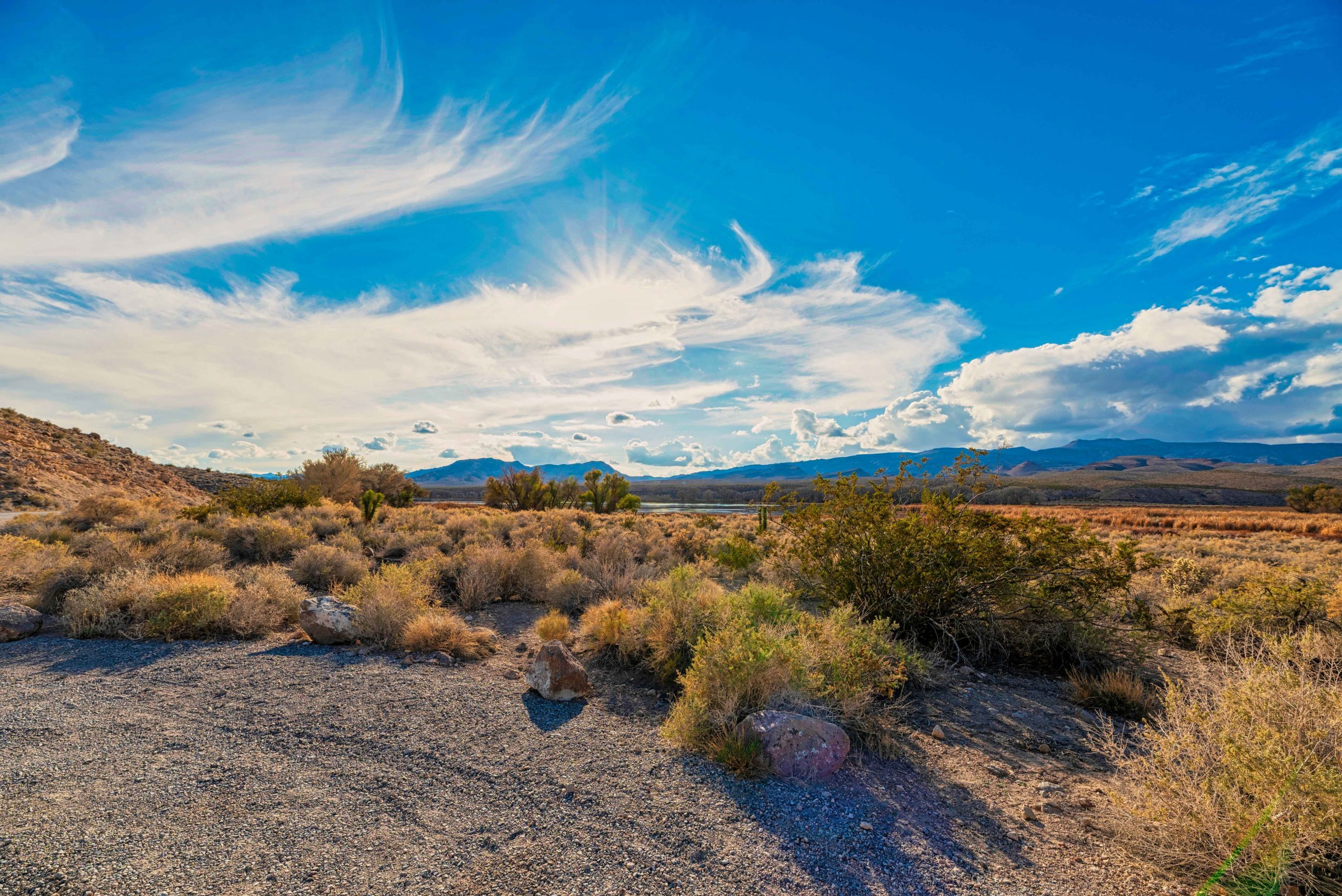 Rural Nevada Landscape