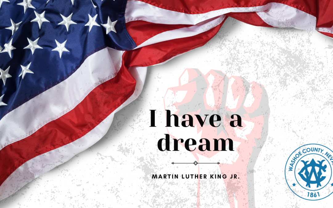 Washoe County offices will be closed for Martin Luther King Jr. Day