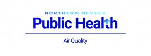A logo for Northern Nevada Public Health's Air Quality Management Division