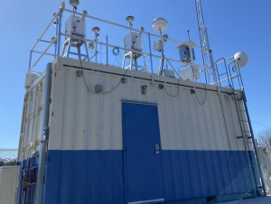 The Reno4 air monitoring station is located near Libby Booth Elementary School