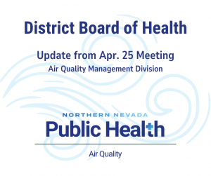 The District Board of Health met on April 25 and upheld air quality fines.