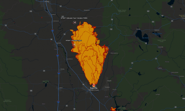 NNPH emite Episodio de Emergencia Fase 1 para el miércoles 31 de julio por el humo del Incendio Park