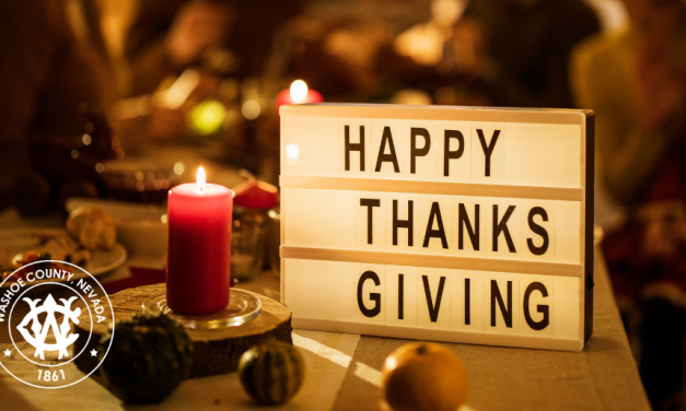 Washoe County offices will be closed for Thanksgiving holiday