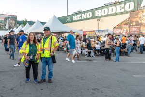 Two CERT Volunteers at the Reno Rodeo