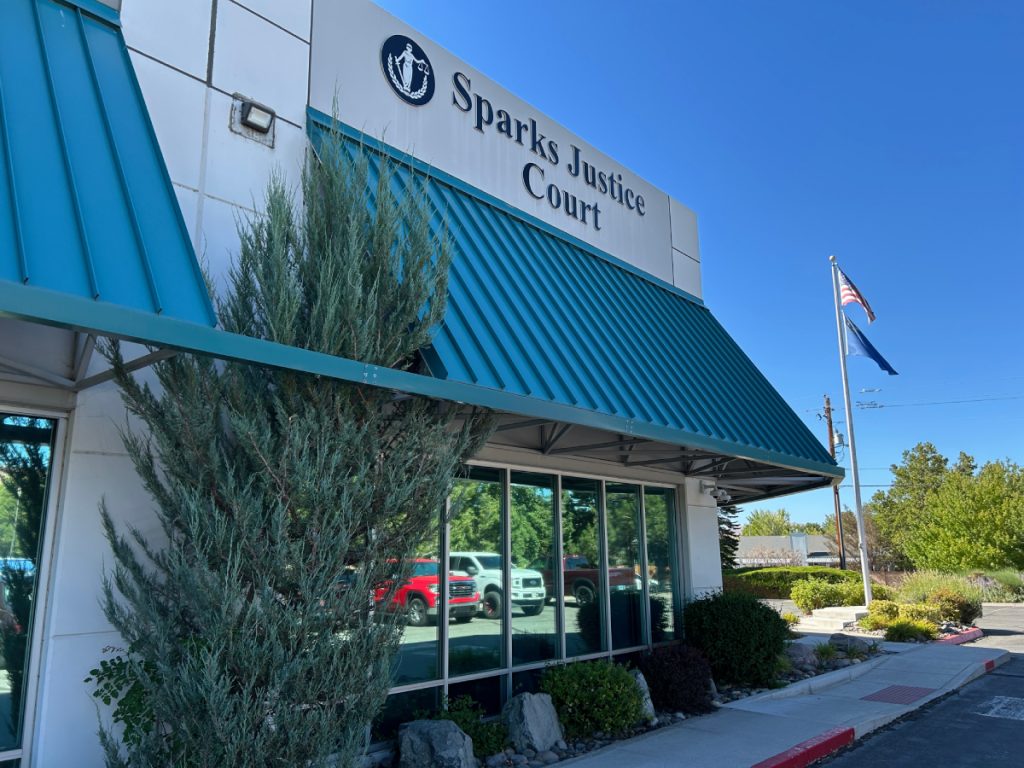 Photo of Sparks Justice Court building from outside