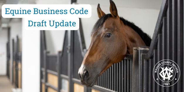 Equine Business Code Draft Update now available, survey open