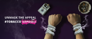 World No Tobacco Day website banner
