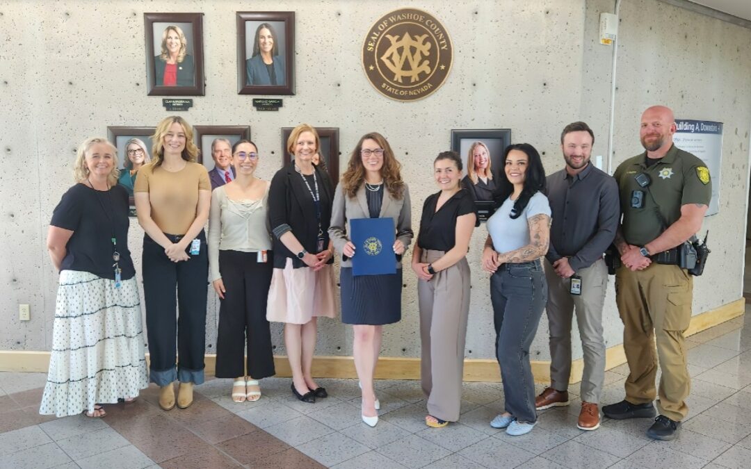 Washoe County Recognizes National Treatment Court Month: Treatment courts reduce crime, save lives, and strengthen communities