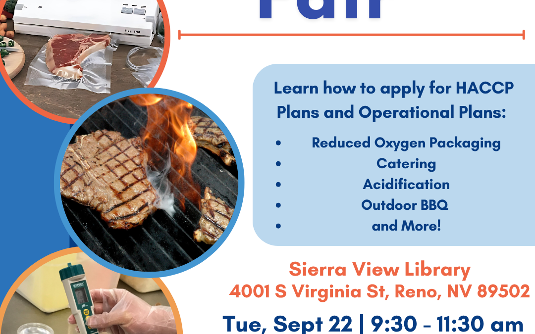 NNPH Food Safety Program to host Special Processes Fair