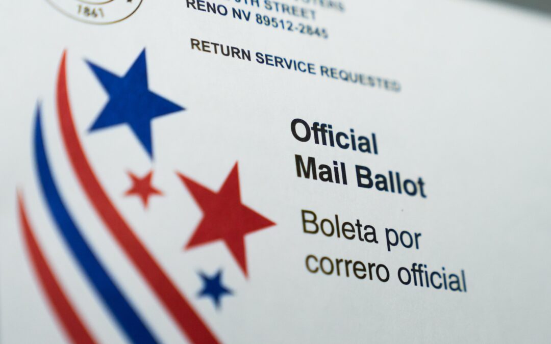 Washoe County urges mail ballot voters to use county drop boxes